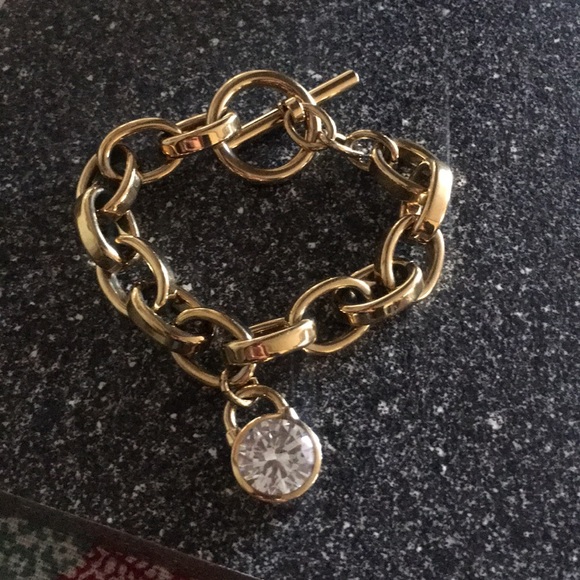 MICHAEL Michael Kors Jewelry - Michael Kors Toggle Gold Tone Bracelet